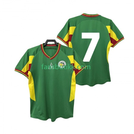 Fotballdrakt Senegal 7 Retro Bortetrøye 2002 Kortermet